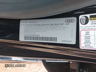2016 Audi A7 Prestige z VIN WAU2GAFC5GN008438, wystawiony jako IAAI lot #41754579 z przebiegiem 122 794 mil mil oraz . Historia ofert i sprzedaży dostępna na DreamBid. Obrazek 9.