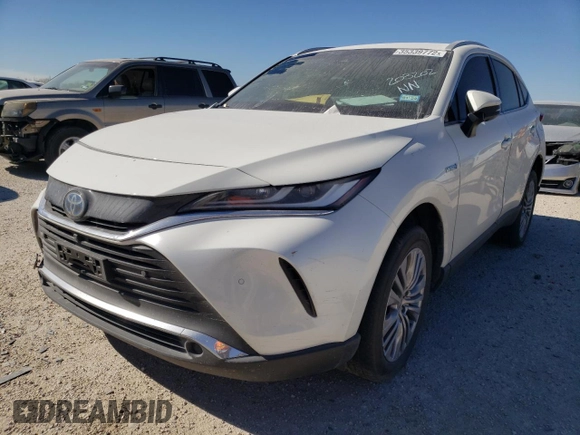 2021 Toyota Venza LE with VIN JTEAAAAH1MJ011788, listed as a Copart auction lot 35339772 with 23,202 mi miles. Bid and sale history available at carsss.com. Image 2.