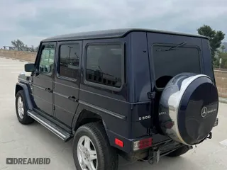 2002 Mercedes-Benz G-Class with VIN WDCYR49E72X133986, listed as a Copart auction lot 54624435 with 138,597 mi miles and Salvage Title. Bid and sale history available at carsss.com. Image 3.