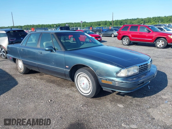 1995 Oldsmobile 98 Regency Elite Series I - 1SB z VIN 1G3CX52K4S4314539, wystawiony jako IAAI lot #42377503 z przebiegiem 125 856 mil mil oraz . Historia ofert i sprzedaży dostępna na DreamBid. Obrazek 1.
