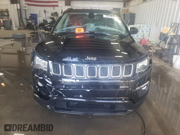 2018 Jeep Compass Latitude with VIN 3C4NJCBB1JT502541, listed as a Copart auction lot 53337655 with 125,058 mi miles and Clean title. Bid and sale history available at DreamBid. Image 5.