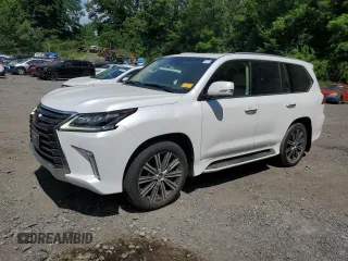 2018 Lexus LX 570 with VIN JTJHY7AX0J4264326, listed as a Copart auction lot 63146265 with 100,254 mi miles and Clean title. Bid and sale history available at DreamBid. Image 1.