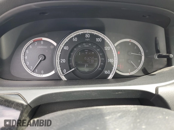2017 Honda Accord LX with VIN 1HGCR2F34HA229188, listed as a Copart auction lot 53158835 with 163,258 mi miles and Salvage Title. Bid and sale history available at carsss.com. Image 9.