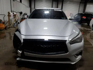 2020 Infiniti Q50 Luxe with VIN JN1EV7AP3LM200611, listed as a Copart auction lot 60059815 with 80,678 mi miles and Salvage title. Bid and sale history available at DreamBid. Image 5.