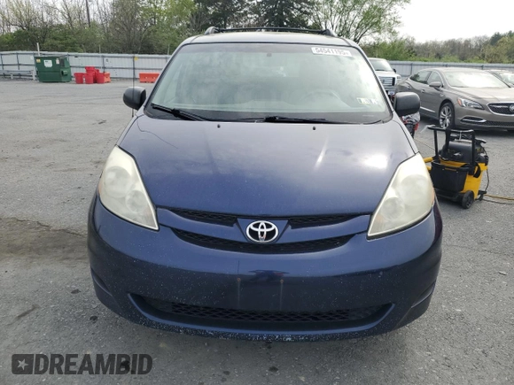 2006 Toyota Sienna CE with VIN 5TDZA23C16S522681, listed as a Copart auction lot 54541195 with 281,238 mi miles and Clean Title. Bid and sale history available at carsss.com. Image 5.