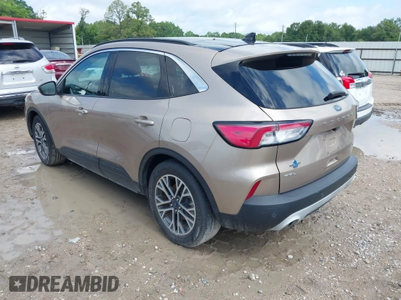 2020 Ford Escape SEL with VIN 1FMCU0H67LUA68444, listed as a IAAI auction lot 42369789 with Not provided miles and . Bid and sale history available at DreamBid. Image 3.