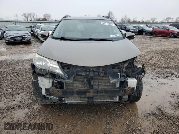 2014 Toyota RAV4 XLE with VIN JTMRFREV8ED091906, listed as a Copart auction lot 52338795 with 141,725 mi miles and Salvage Title. Bid and sale history available at carsss.com. Image 5.