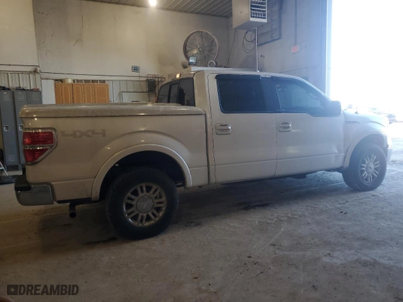 2010 Ford F-150 XL with VIN 1FTFW1EV7AFB22520, listed as a Copart auction lot 49154405 with 203,472 mi miles and Salvage Title. Bid and sale history available at carsss.com. Image 3.