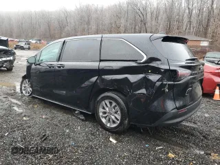 2024 Toyota Sienna LE with VIN 5TDKRKEC2RS203592, listed as a Copart auction lot 42538235 with 20,097 mi miles and Non Repairable. Bid and sale history available at carsss.com. Image 2.