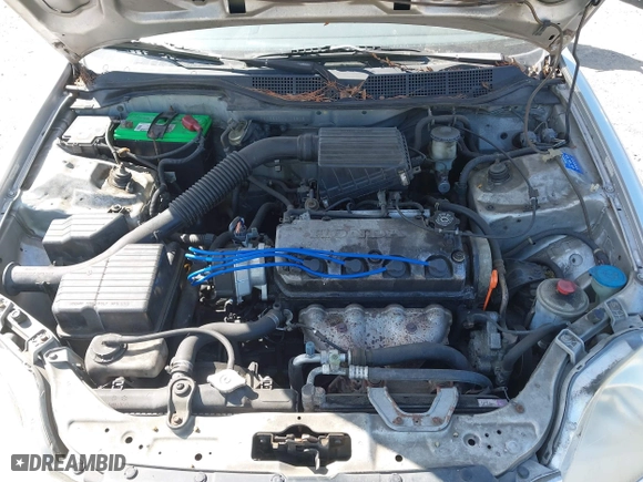 1997 Honda Civic DX with VIN 1HGEJ6220VL106203, listed as a IAAI auction lot 42098813 with 192,343 mi miles. Bid and sale history available at carsss.com. Image 10.