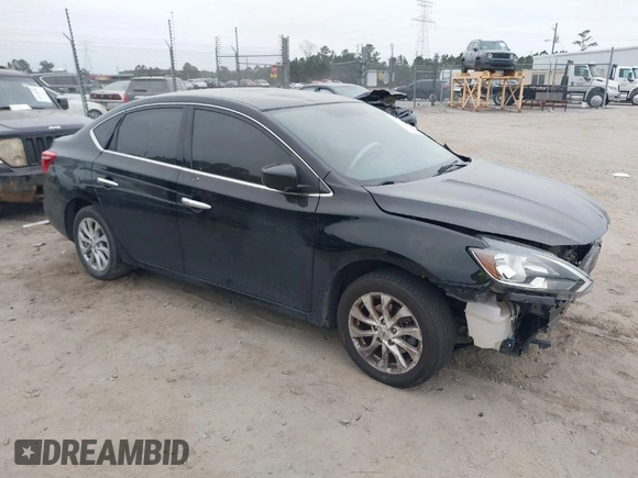 2019 Nissan Sentra SV with VIN 3N1AB7AP3KY415117, listed as a IAAI auction lot 41542022 with 112,728 mi miles and . Bid and sale history available at DreamBid. Image 1.