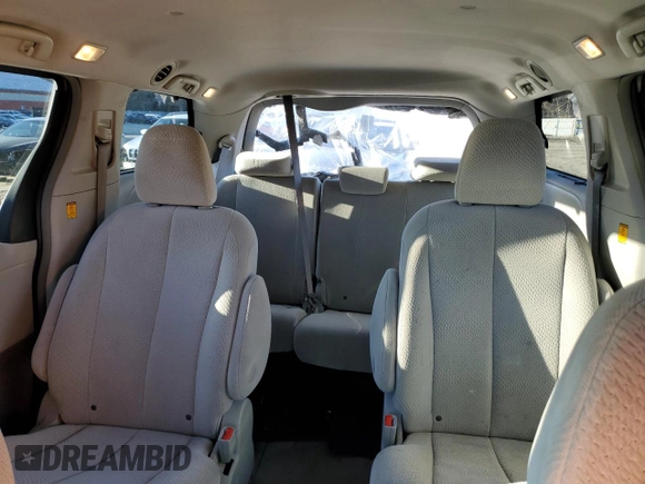 2013 Toyota Sienna LE with VIN 5TDJK3DC7DS058811, listed as a Copart auction lot 47431565 with 151,048 mi miles and Clean Title. Bid and sale history available at carsss.com. Image 10.