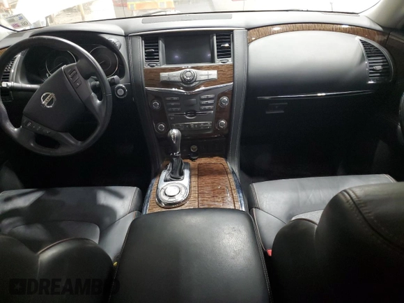 2019 Nissan Armada SL z VIN JN8AY2ND7KX008129, wystawiony jako Copart lot #57850435 z przebiegiem Nie podano mil oraz Szkoda całkowita • Salvage title. Historia ofert i sprzedaży dostępna na DreamBid. Obrazek 8.