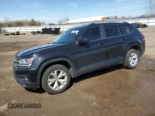 2018 Volkswagen Atlas SE z VIN 1V2LR2CA4JC584601, wystawiony jako Copart lot #52346605 z przebiegiem 71 990 mil mil oraz Szkody całkowita. Historia ofert i sprzedaży dostępna na DreamBid. Obrazek 1.