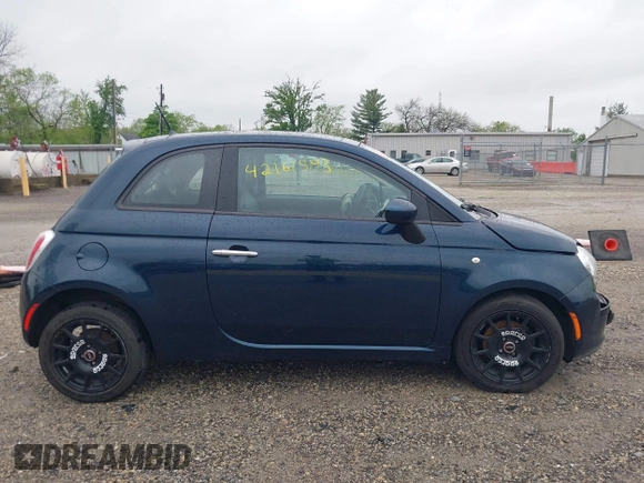 2013 FIAT 500 Pop z VIN 3C3CFFAR5DT532921, wystawiony jako IAAI lot #42161543 z przebiegiem 94 331 mil mil oraz . Historia ofert i sprzedaży dostępna na DreamBid. Obrazek 13.