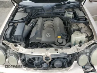 2001 Mercedes-Benz E-Class with VIN WDBJF70J31B293515, listed as a Copart auction lot 53100915 with 0 mi miles and Salvage Title. Bid and sale history available at carsss.com. Image 11.