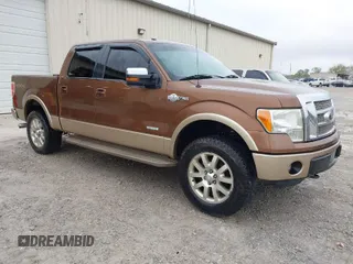 2012 Ford F-150 XL with VIN 1FTFW1ET1CKD50988, listed as a IAAI auction lot 41926244 with 239,853 mi miles. Bid and sale history available at carsss.com. Image 1.