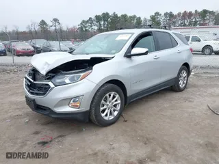 2018 Chevrolet Equinox LT with VIN 2GNAXJEV8J6110319, listed as a IAAI auction lot 41803867 with 107,756 mi miles. Bid and sale history available at carsss.com. Image 2.
