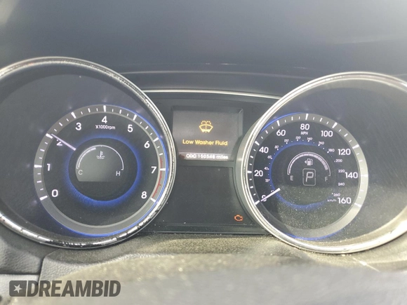 2014 Hyundai Sonata SE with VIN 5NPEC4AC9EH885838, listed as a Copart auction lot 50778745 with 150,548 mi miles and Salvage Title. Bid and sale history available at DreamBid. Image 9.