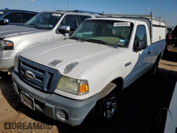 2008 Ford Ranger XL z VIN 1FTYR10D48PA51134, wystawiony jako Copart lot #60650535 z przebiegiem 166 380 mil mil oraz Czysty tytuł • Clean title. Historia ofert i sprzedaży dostępna na DreamBid. Obrazek 1.