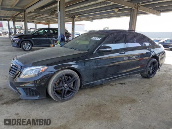 2017 Mercedes-Benz S 550 with VIN WDDUG8CB8HA295160, listed as a Copart auction lot 50541675 with 130,607 mi miles and Clean Title. Bid and sale history available at carsss.com. Image 1.