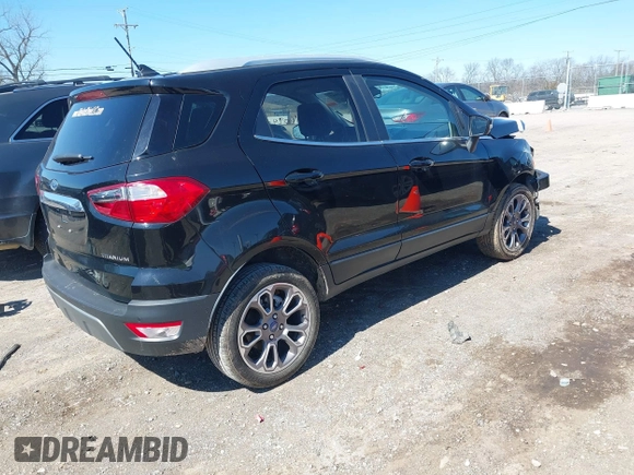 2019 Ford EcoSport Titanium with VIN MAJ3S2KE4KC307481, listed as a IAAI auction lot 41737442 with 41,524 mi miles and . Bid and sale history available at DreamBid. Image 4.