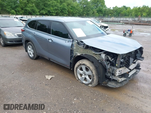 2021 Toyota Highlander L with VIN 5TDZZRAH8MS032512, listed as a IAAI auction lot 42364573 with 73,004 mi miles and . Bid and sale history available at DreamBid. Image 1.