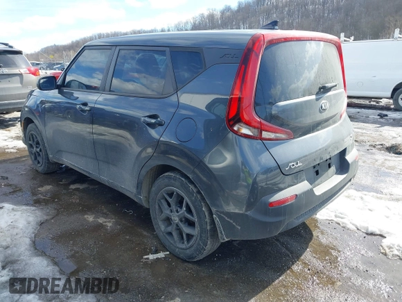 2020 Kia Soul S with VIN KNDJ23AU8L7735175, listed as a IAAI auction lot 41436799 with 125,581 mi miles. Bid and sale history available at carsss.com. Image 3.