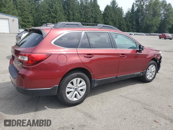 2017 Subaru Outback Premium with VIN 4S4BSAHC8H3248185, listed as a Copart auction lot 59697505 with 115,046 mi miles and Salvage title. Bid and sale history available at DreamBid. Image 3.