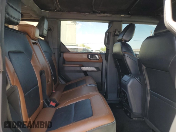 2022 Ford Bronco with VIN 1FMDE5BH9NLB13871, listed as a Copart auction lot 54178645 with 18,990 mi miles and Non repairable. Bid and sale history available at DreamBid. Image 11.