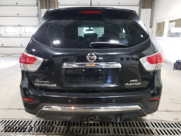 2015 Nissan Pathfinder S with VIN 5N1AR2MMXFC681953, listed as a Copart auction lot 80272294 with 103,942 mi miles and Salvage title. Bid and sale history available at DreamBid. Image 6.