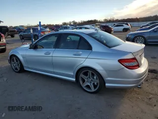 2009 Mercedes-Benz C 63 AMG with VIN WDDGF77X59F241951, listed as a Copart auction lot 78033634 with 52,467 mi miles and Salvage Title. Bid and sale history available at DreamBid. Image 2.