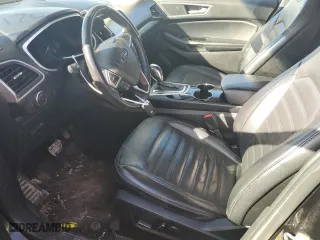 2017 Ford Edge SEL with VIN 2FMPK4J83HBC17097, listed as a Copart auction lot 44496985 with 155,787 mi miles and Salvage Title. Bid and sale history available at carsss.com. Image 7.