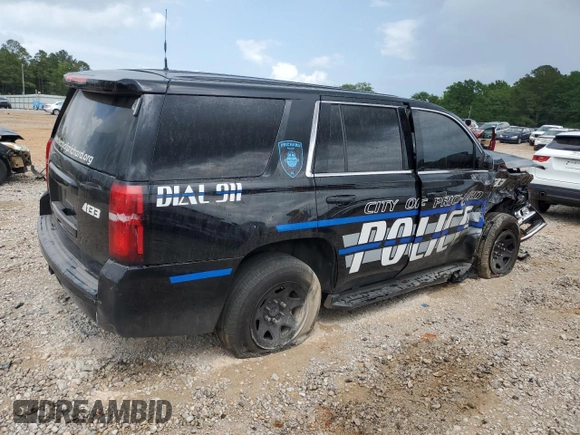 2020 Chevrolet Tahoe Commercial with VIN 1GNLCDEC6LR234133, listed as a Copart auction lot 54155715 with Not provided miles and Salvage title. Bid and sale history available at DreamBid. Image 6.