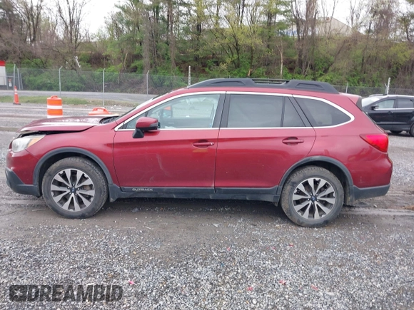2015 Subaru Outback Limited with VIN 4S4BSBNC2F3357801, listed as a IAAI auction lot 41971069 with 50,560 mi miles and . Bid and sale history available at DreamBid. Image 14.