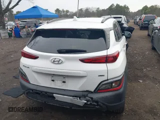 2022 Hyundai Kona SEL with VIN KM8K3CAB2NU858308, listed as a IAAI auction lot 42021360 with 17,894 mi miles and . Bid and sale history available at DreamBid. Image 15.