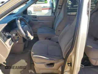 2000 Ford Windstar LX z VIN 2FMZA514XYBD03053, wystawiony jako Copart lot #83683574 z przebiegiem Nie podano mil oraz Nie do naprawy • Non repairable. Historia ofert i sprzedaży dostępna na DreamBid. Obrazek 7.