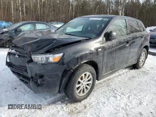 2014 Mitsubishi Outlander Sport ES z VIN 4A4AH3AU2EE606385, wystawiony jako Copart lot #87771125 z przebiegiem 88 331 mil mil oraz Szkoda całkowita • Salvage title. Historia ofert i sprzedaży dostępna na DreamBid. Obrazek 1.