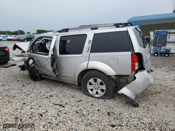 2005 Nissan Pathfinder LE with VIN 5N1AR18W65C712328, listed as a Copart auction lot 63112624 with 0 mi miles and Non Repairable. Bid and sale history available at carsss.com. Image 2.