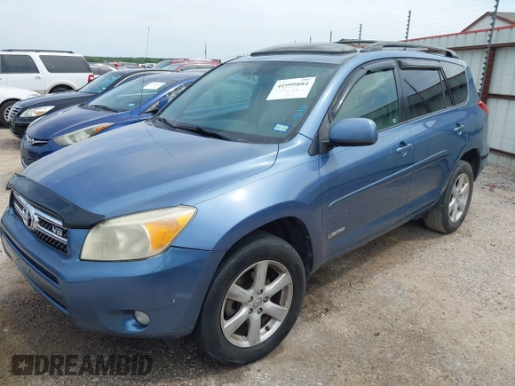2008 Toyota RAV4 Ltd with VIN JTMBK31V785068485, listed as a IAAI auction lot 41999884 with 325,315 mi miles. Bid and sale history available at carsss.com. Image 2.
