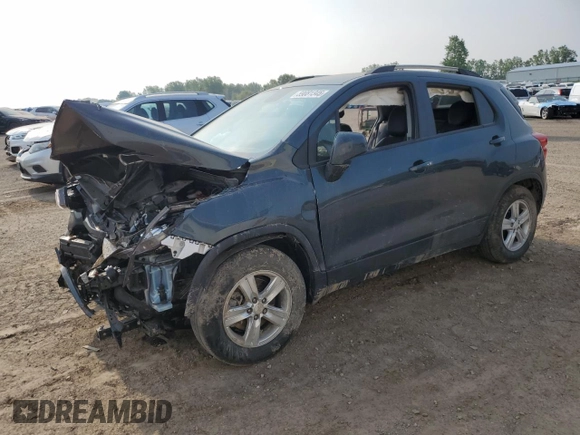 2021 Chevrolet Trax LT с VIN KL7CJLSB4MB338292, выставлен на аукционе Copart как лот 59081345 с пробегом 43 338 миль миль и На запчасти • Non repairable. История ставок и продаж доступна на DreamBid. Изображение 1.