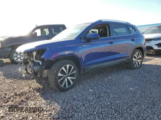 2022 Volkswagen Taos SE z VIN 3VVTX7B25NM016698, wystawiony jako Copart lot #53902575 z przebiegiem 81 304 mil mil oraz Szkoda całkowita • Salvage title. Historia ofert i sprzedaży dostępna na DreamBid. Obrazek 1.