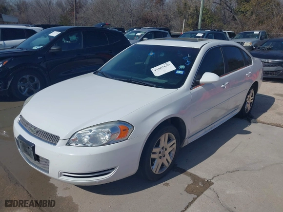 2015 Chevrolet Impala Limited LT with VIN 2G1WB5E31F1138656, listed as a IAAI auction lot 41565620 with NaN miles. Bid and sale history available at carsss.com. Image 17.
