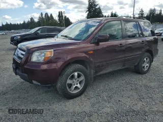 2008 Honda Pilot EX-L with VIN 5FNYF18578B022405, listed as a Copart auction lot 63423355 with 156,723 mi miles and Salvage title. Bid and sale history available at DreamBid. Image 1.