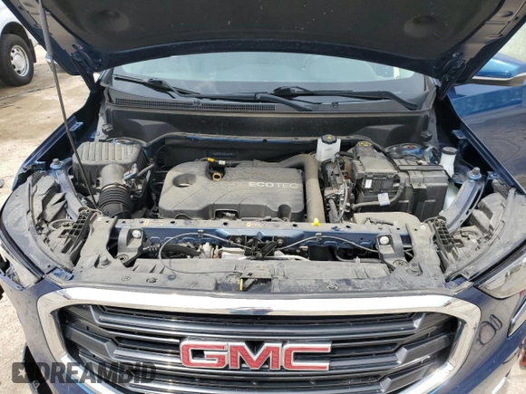 2021 GMC Terrain SLE z VIN 3GKALMEV7ML382158, wystawiony jako Copart lot #55487985 z przebiegiem 55 009 mil mil oraz Szkoda całkowita • Salvage title. Historia ofert i sprzedaży dostępna na DreamBid. Obrazek 11.