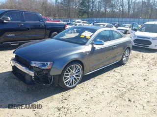 2015 Audi S5 Premium Plus with VIN WAUCGAFR0FA016333, listed as a IAAI auction lot 41791187 with 95,987 mi miles. Bid and sale history available at carsss.com. Image 18.