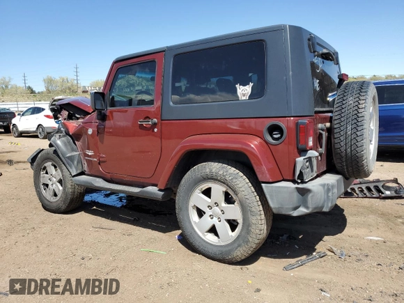 2007 Jeep Wrangler Sahara with VIN 1J4FA54167L163567, listed as a Copart auction lot 55229305 with 153,879 mi miles and Non repairable. Bid and sale history available at DreamBid. Image 2.