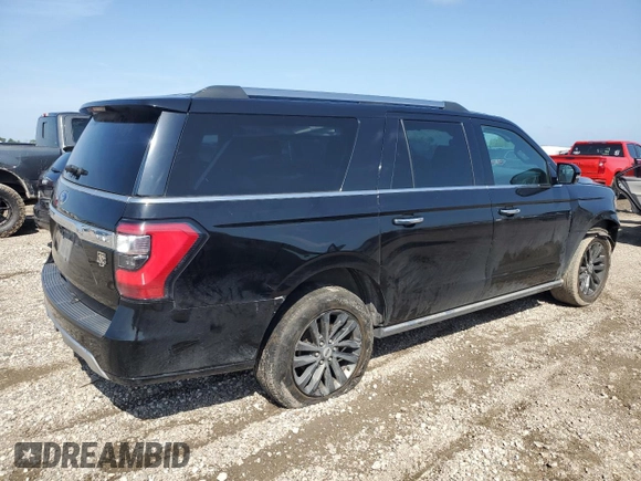 2020 Ford Expedition Max Limited with VIN 1FMJK1KT1LEA21955, listed as a Copart auction lot 54796765 with 241,299 mi miles and Salvage title. Bid and sale history available at DreamBid. Image 3.