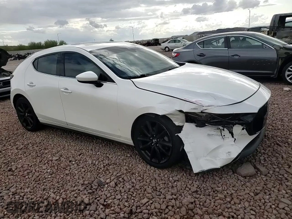 2020 Mazda 3 Premium Package with VIN JM1BPANM5L1174408, listed as a Copart auction lot 51709595 with 48,348 mi miles and Salvage Title. Bid and sale history available at carsss.com. Image 11.