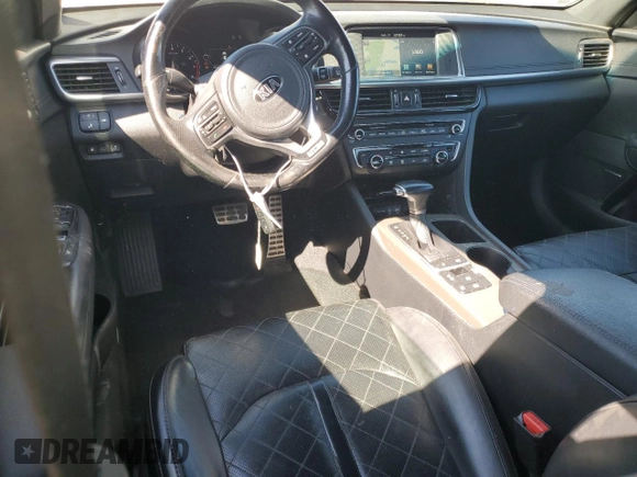 2016 Kia Optima SXL Turbo with VIN 5XXGV4L20GG065492, listed as a Copart auction lot 47194615 with 238,679 mi miles and Salvage title. Bid and sale history available at DreamBid. Image 8.